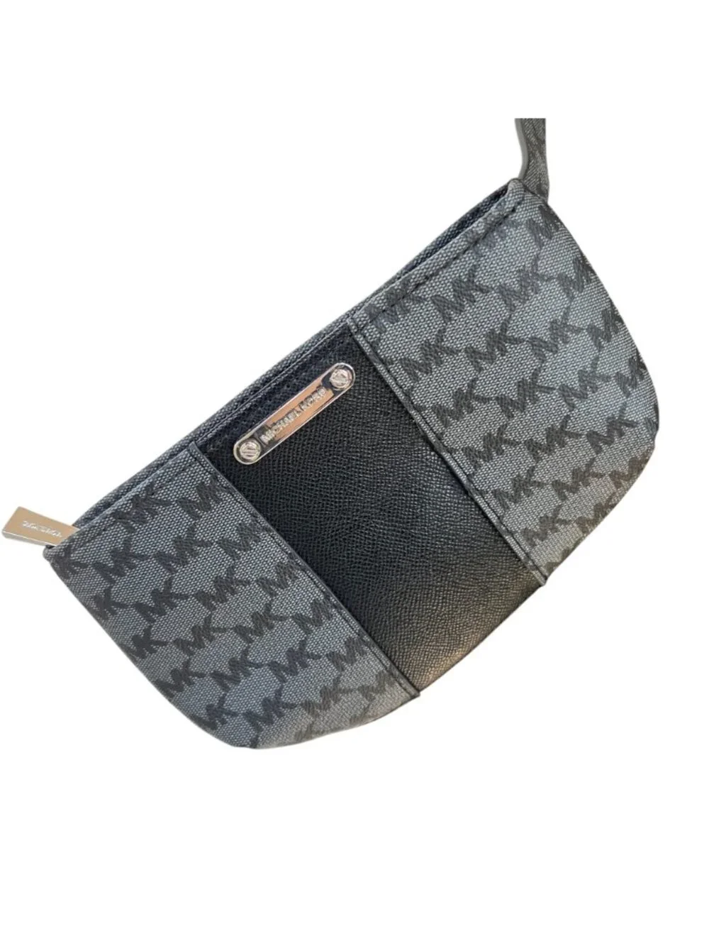 Michael Kors NWOT Monogrammed Adjustable Belt Bag Back Grey Size L/XL